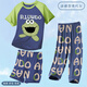 Ultraman 2025 Neuer Ultraman-Jungen Pyjamas Modal MODAL SET SEIL SOME ICE SEIM Dünnstil Kinder-Klimaanzug [Drei-teiliger Set] ST-12347 Nezha AO Bing 165 s Größe Empfohlener Höhe 140-152 cm. Gewicht 6