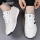 Fogvoid Light Luxury Marke Forrest Gump Schuhe Männer 2025 Sommer Neue Männerschuhe Trendy echtes Leder weicher Sohle Non-Slip Casual Sneakers Männer SJ7372 Green 38