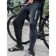 ROCKBROS cycling pants for men's warm windproof overalls for road mountain bike sports trousers for women in winter Kerer - autumn and winter fleece strap cycling pants S