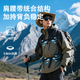 回力双肩包男士大容量多功能登山旅行包出差行李背包骑行户外运动包女 黑色【轻量化 减压背负】