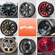 Litian passt sich an Wrangler 17-Zoll-Negativwert 18 Rad Hub Modifiziert Offroad-Fahrzeugtank 300 Anti-Rift 700 Standardmodell D694 D695 D696 D716 17x8.5J