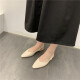 S.SOFEA Baotou Sandals para mujeres en verano zapatos individuales estilo hadas 687-2 negro 37