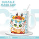 Sanqihu Comic Peripheraler Keramik Tasse Tianlu ditiert Kaninchen Ye Ventilator Wasser Tasse Paar Kaffeetasse Frühstück Milch Tasse Weiß - My3524 Exquisite Tasse Single Cup Style Style
