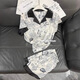 Zipjbx Ice Silk Pyjamas für Frauen im Sommer dünne süße Liebe Spitze Kurzarm Shorts Sommer High-Value-Heimkleidungsset-YFY-9901 M [Vorgeschlagen 80-100Jin [Jin gleich 0,5 kg]]