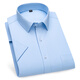 Jinlilai Cotton Short Sleeve Shirt Herren Summer Light Business Classic Fashion Shirt DX6630 38 100-120jin [Jin entspricht 0,5 kg]