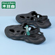 Mulinsen Hole Schuhe Herren Sandalen 2025 Neue Baotou -Pantoffeln mit ungezwungenen Fahren von Fahren von Sports Strandschuhen tragen