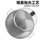 Golden Key stainless steel soup bucket 35cm commercial catering kitchenware thickened stew pot rice bucket brine bucket GK-TT3535