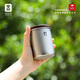 Keith Kaisi Titanium Times reines Titan tragbarer Lagertank Teeblatt Trockenfrucht Dose Haushalt Camping -Lagertank Kaffeebohne HT723 PURE TITANIUM LAGER TANK 500 ml Silikon Versiegelt