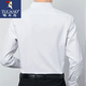 Woodpecker ice silk short-sleeved shirt men's summer thin slim fit work business pure white shirt no-iron anti-wrinkle clothes men's white short-sleeved pockets one piece XL Woodpecker ice silk short-sleeved shirt men's summer thin slim fit work business pure white shirt no-iron anti-wrinkle clothes men's white short-sleeved pockets one piece XL