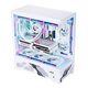 Wanjia Millennium AXT digital display version white gaming computer desktop case supports 360 water-cooled ATX motherboard digital display 270 sea view room