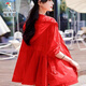 Pics d'été Nouveaux vêtements de protection solaire pour les femmes en vrac respirant mince manteau petite taille de protection du soleil 6655 gros rouge l (120-130)