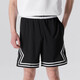 Jordan男乔丹 网眼透气 Dri-FIT速干 五分裤 运动短裤HF9911-010黑白S