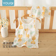 
Youqi children's vest shorts summer thin baby boy two-piece set A-type sleeveless boy sleeveless vest open-stage shorts