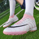 Fußballschuhe für Jungen und Mädchen Training Wettbewerb Schuhe Pink gebrochene Nägel-Zhuo 698 35
