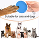 Pet Supplies Dog Claw Grinder Removable Pet Nail Repair Plate Round Sandpaper Dog Cleaning and Beauty Blue Diameter 85mm