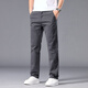 利郎2025新款半松紧腰休闲裤男士中年百搭简约直筒 卡其色6621 28