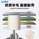 VRK wool grinding head polishing cylindrical handle 3mm*10mm set mirror polishing jade metal grinding head wool wheel polishing 12 pieces/pack