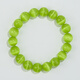 DL 1998 Fat Donglai same style peridot loose beads selected olive green cat's eye stone DIY bracelet accessories hand-woven hand olive green cat's eye about 10mm/5 pieces - for matching
