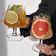 Xuanxue cocktail glass wine glass high-looking glass mixing glass foreign wine glass goblet brandy cup beverage juice brandy glass 480ml 2 pieces