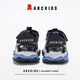 ABC Children pour enfants Sandals Summer Summer Boys 'Tee Buffable Not Slip Beach Chaussures Camping Chaussures 3294 Black / Blue 27