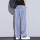 
GY goldlionGY goldlion summer new super soft jeans men's thin large straight loose wide-leg pants 1048 blue high-quality summer lysel thin M 100-115Jin[Jin equals 0.5 kg]