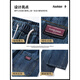 A 21 Funb2025 Summer New Jeans American Legs American Legs Loose Blue Pants de verano Summer Fin casual Pantalones largos 9853 Azul + 9859 Azul 4xl