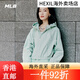 MLB Windproof Jacke mit Kapuze mit Zipper Sport lose Jacke für Frauen im Sommer WJB01/JPW5/JPW2/JPW6 San Francisco San Francisco Giants_Light Orange [WJB01] S Einsgröße