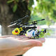 Control remoto Helicóptero Toyos para niños Drone Drone Black Technology Masculino y niña Aeronave Vitalidad Amarillo [3.5] Configuración estándar