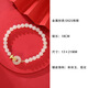Meimin (none) New Chinese style Hetian jade necklace for women s925 sterling silver carnation pendant niche gift for mother birthday gift P14116-Pellen carnation-F17 (natural Hotan 925 silver