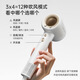Kangfu high-speed hair dryer hollow leafless Valentine's Day gift for home use with high power and high wind for girlfriend plasma gray + bracket Kangfu F9 plasma + magnetic air nozzle