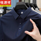 恒源祥冰丝薄款短袖POLO打底衫男士潮流商务休闲上衣服2025夏季速干半袖 12358灰蓝 冰丝速干 5XL 185-200斤