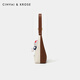
CinvaiKrose official website shoulder bag women's bag 2025 new tote bag commuting armpit bag birthday Chinese Valentine's Day gift CK women's bag - milky white with brown [send your girlfriend to heart]