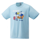 
YONEX JP version feather suit limited edition cartoon cultural shirt 16794Y men and women VC fabric 16794Y black 007 M