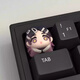 Zhiku Fearless Contract Keycap Peripheral Sage Dusk Butterfly Game Nanny Keycap Resin Mechanical Keyboard Personalized Customized Hatsune Miku Keycap 1