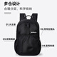 Huili Rucksack faltbare Outdoor-Bergstasche für Männer und Frauen große Kapazität Ultra-leichter Schultasche Wanderung Cycling Sporttourismus Rucksack Schwarz (Ultra-Licht faltbar)