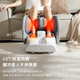 AUX foot massage machine, integrated foot and foot massager, leg massager, fully automatic kneading thigh and calf muscles, a gift for parents and elders, off-white Thai rolling and scraping + high-frequency leg shaking + air bag full wrapping + foldable, high-end and practical, a gift for elderly parents, men, and girls.
