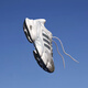 adidas轻松鞋 MEGASTRIDE超轻缓震回弹厚底增高老爹鞋阿迪达斯   晶白/灰色/深灰   41