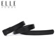 Elle Homme Herrengürtel Business Fashion Automatischer Schnalle -Gürtel, Top -Layer -Kuhspurgürtel, Herren 3235 Black 110 cm Geschenkbox