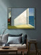 Raum in der Nähe der Sea Hope Edwards Dekoration Gemälde Wohnzimmer Studien Schlafzimmer Bar Malerei Kleinstadt Büro 30*4035 mm dicker weißer Rahmen