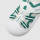 YEEHOO children's shoes summer breathable infant sandals soft sole non-slip toddler shoes mesh sandals antibacterial shoes white green size 23 recommended foot length 13-14cm