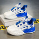 Anta Kids Children's Sports Sports Botón de rotación Botón de primavera y verano Nuevos zapatos pequeños White Mesh Mesh Aprendible Running Shops LS9903 White 28