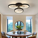 OPP 2025 NEU NEU NEUE Deckenleuchte LED LED LED LED LED-LED-LEDEN ZEN ZEN-Schlafzimmer im chinesischen Stil moderne und atmosphärische Heimat. 1W 1W 6623-3 Kopf Drei-Farben-Licht