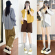 FOREVER21超厚底黑色板鞋女2025新款秋季增高透气两穿显腿长百搭休闲帆布鞋