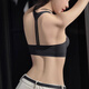 Кэри Кей Front Button Pure Lingerie's Small Martic's Small Martges собралась и безработная чашка Bra Anti-Saging и верхняя грудь T-образной красивой лифчики Bake Back Bra Black [Front Button Triangle Cup] M [34/75AB (рекомендуется 95-110JIN [Jin Equals 0,5 кг])]]]]]]]]]]