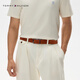 
TOMMY HILFIGER [Double-sided] Men's retro pin buckle leather business casual belt belt AM0AM12053 Black brown GB8 90cm