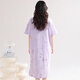 Modal Nightgown for Women's Summer Summer à manches courtes à manches courtes 2025 Nouvelle robe d'été enceinte enceinte d'été ZH14105 L (165)