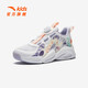 ANTA Children's Sandals Universal Big Children's Shoes 2025 Summer New Overbearing Frame Shoes Sports Shoes Baotou Beach Sandals Girls White/Yangxu Purple-6 38