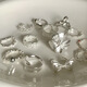 Ring women's design niche, no fading, pearls, silver, open light luxury jewelry wholesale retro ring J3893