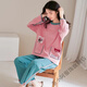 Cha xiao Un pijama para mujeres verano de pijamas suelto de manga corta pantalones de estilo coreano con ropa casual de ropa casual traje n64 t-9848 (pantalones cortos) 2xl (145-165jin [Jin equivale a 0.5 kg])
