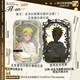 Mutong Bear Naruto Peripheral Badge Shinya Ancient Greek Linkage Haruno Sakura Sasuke Hinata Naruto Anime Double Flash Hinata S3892 Silver Gray Reflection-44X70mm Badge